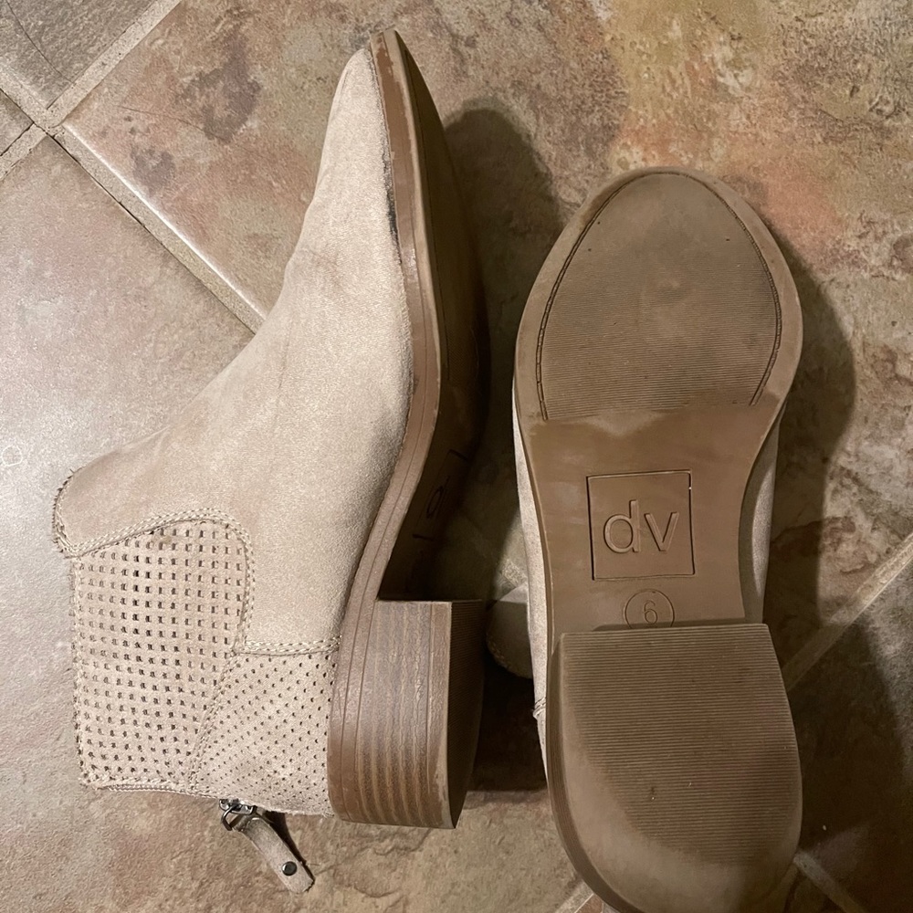 DV by Dolce Vita Taupe Booties